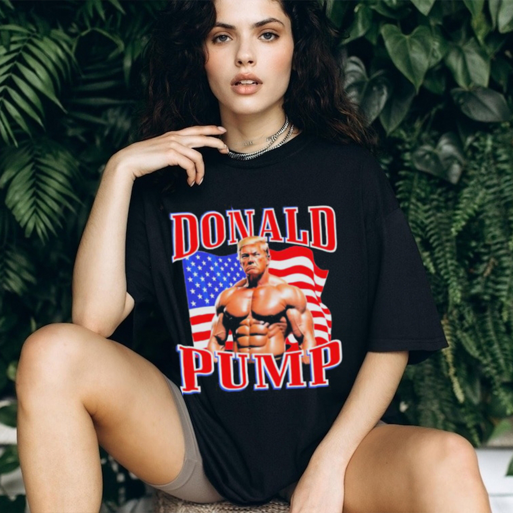 Donald Pump Muscle Flag American T Shirts Donald Pump Muscle Flag American T Shirts