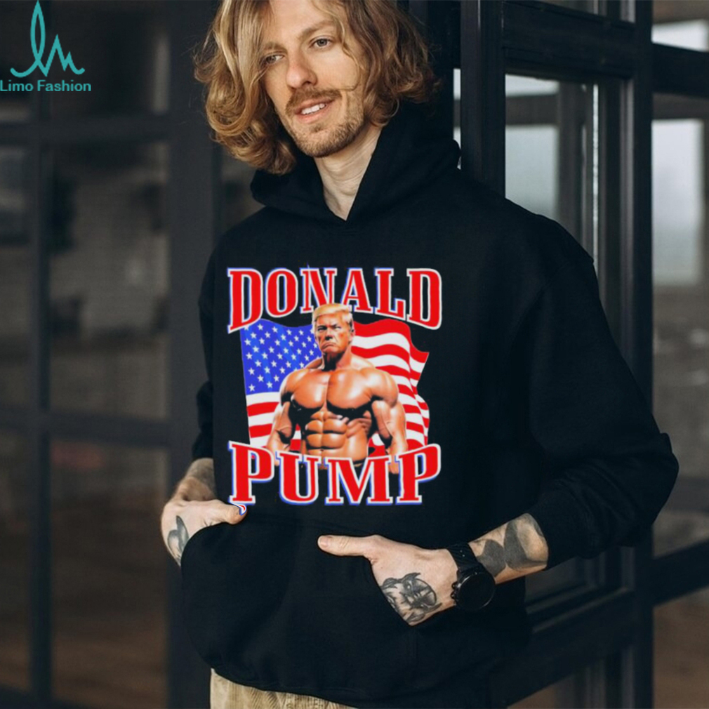 Donald Pump Muscle Flag American T Shirts Donald Pump Muscle Flag American T Shirts
