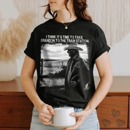 Donald Trump It’s Time To Take Brandon To The Train Station 2D T SHIRT
