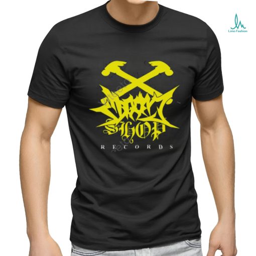 Doomshoprecords Yellow Logo Tee shirt
