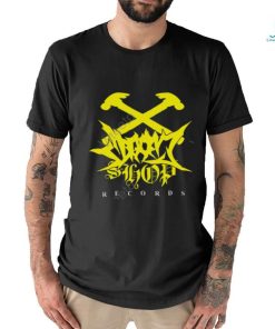 Doomshoprecords Yellow Logo Tee shirt