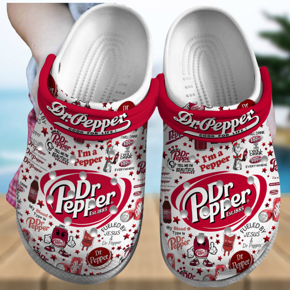 Dr Pepper Drink Crocs Crocband Clogs Shoes Comfortable For Men