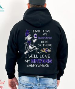 Dr Seuss NFL I Will Love Baltimore Ravens shirt
