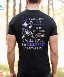 Dr Seuss NFL I Will Love Baltimore Ravens shirt