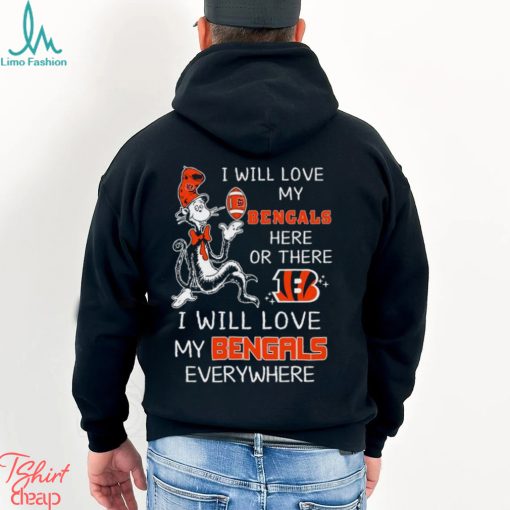 Dr Seuss NFL I Will Love Bengals shirt