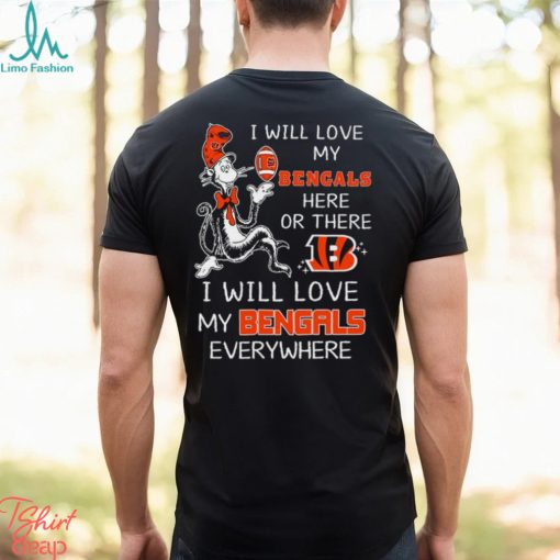 Dr Seuss NFL I Will Love Bengals shirt