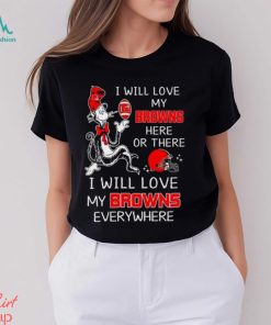 Dr Seuss NFL I Will Love Browns shirt