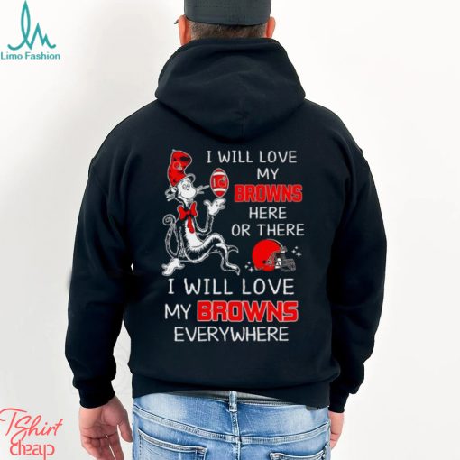 Dr Seuss NFL I Will Love Browns shirt