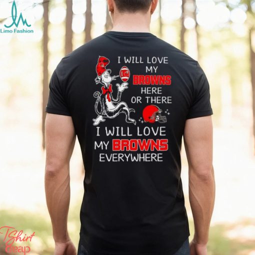 Dr Seuss NFL I Will Love Browns shirt