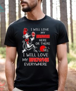 Dr Seuss NFL I Will Love Browns shirt