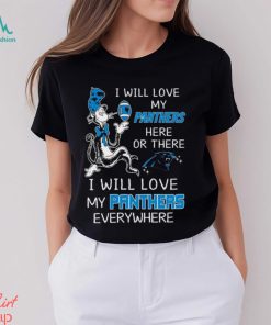 Dr Seuss NFL I Will Love Carolina Panthers shirt