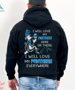 Dr Seuss NFL I Will Love Carolina Panthers shirt