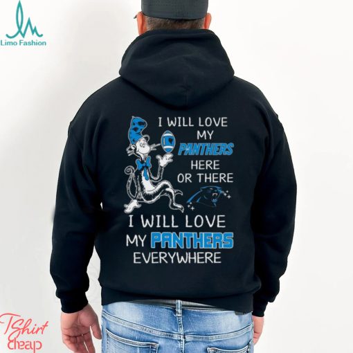 Dr Seuss NFL I Will Love Carolina Panthers shirt