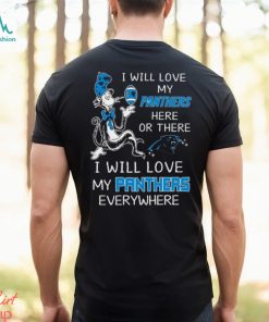 Dr Seuss NFL I Will Love Carolina Panthers shirt