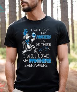 Dr Seuss NFL I Will Love Carolina Panthers shirt