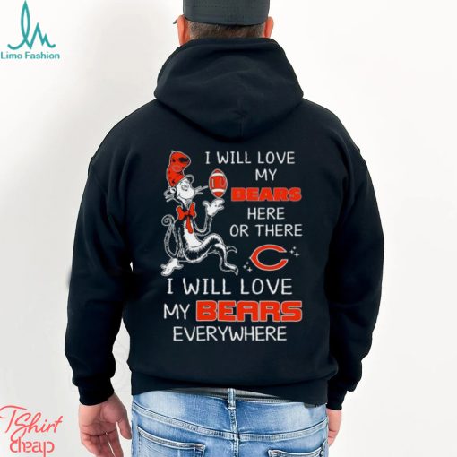 Dr Seuss NFL I Will Love Chicago Bears shirt