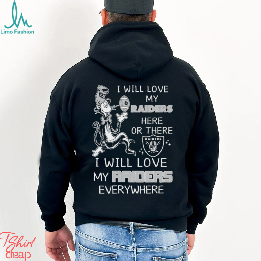 Dr Seuss NFL I Will Love Las Vegas Raiders shirt Dr Seuss NFL I Will Love Las Vegas Raiders shirt