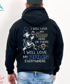 Dr Seuss NFL I Will Love Los Angeles Rams shirt