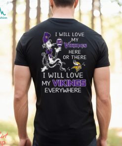 Dr Seuss NFL I Will Love Minnesota Vikings shirt