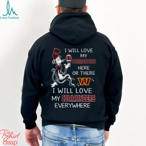 Dr Seuss NFL I Will Love Washington Commanders shirt