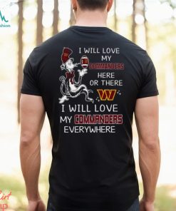 Dr Seuss NFL I Will Love Washington Commanders shirt