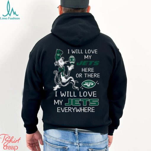 Dr Seuss NFL I Will Love jets shirt