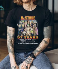 Dr.Stone 07 Years 2017 – 2024 Thank You For The Memories T Shirt