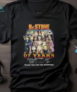 Dr.Stone 07 Years 2017 – 2024 Thank You For The Memories T Shirt