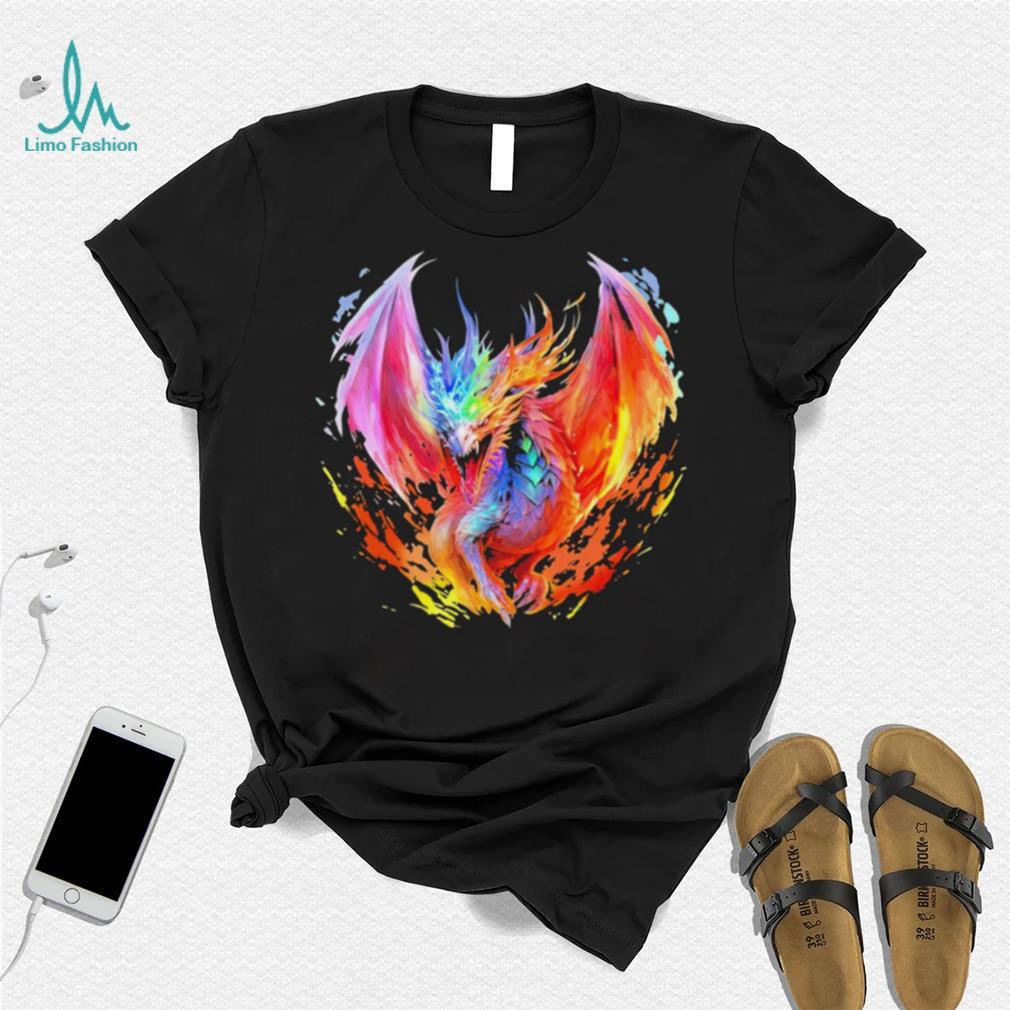 Dragon watercolor art shirt Dragon watercolor art shirt