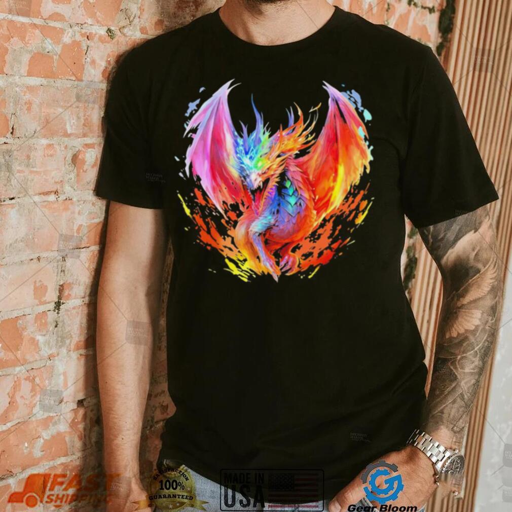 Dragon watercolor art shirt Dragon watercolor art shirt