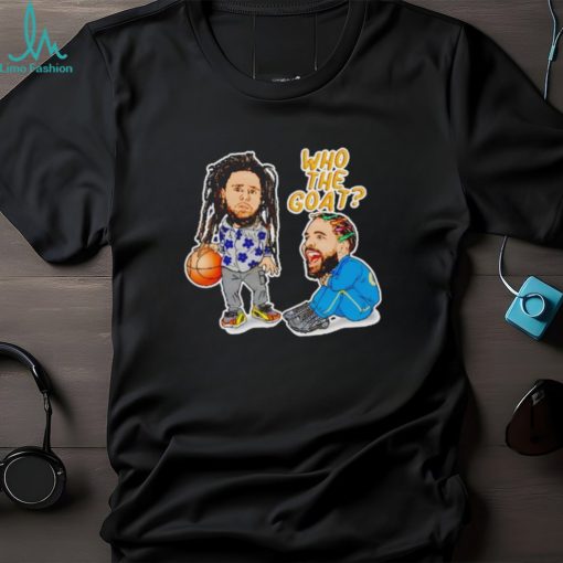 Drake J Cole who the goat shirt