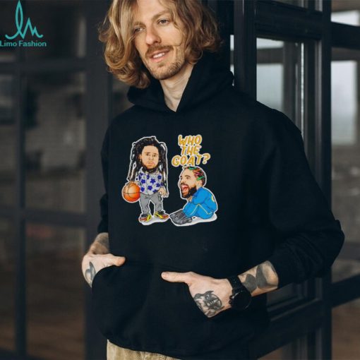 Drake J Cole who the goat shirt