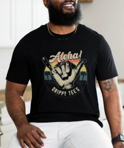 Drippy Tee's Aloha Shirt Unisex Heavy Cotton T Shirt