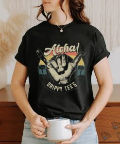 Drippy Tee's Aloha Shirt Unisex Heavy Cotton T Shirt