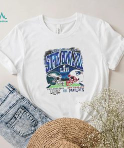 Dueling Super Bowl LII Philadelphia Eagles vs New England Patriots 2018 shirt