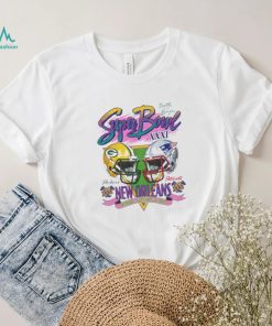 Dueling Super Bowl XXXI Green Bay Packers vs New England Patriots shirt