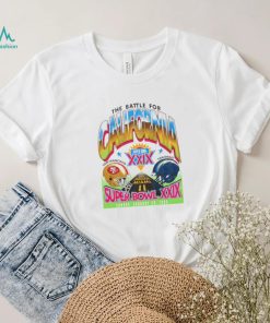 Dueling the battle for California Super Bowl XXIX San Francisco 49ers vs San Diego Chargers shirt, hoodie, sweater, long sleeve and tank top Dueling the battle for California Super Bowl XXIX San Francisco 49ers vs San Diego Chargers shirt