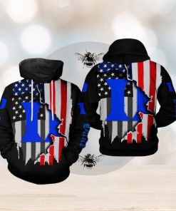 Duke Blue Devils NCAA US Flag 3D Printed Hoodie