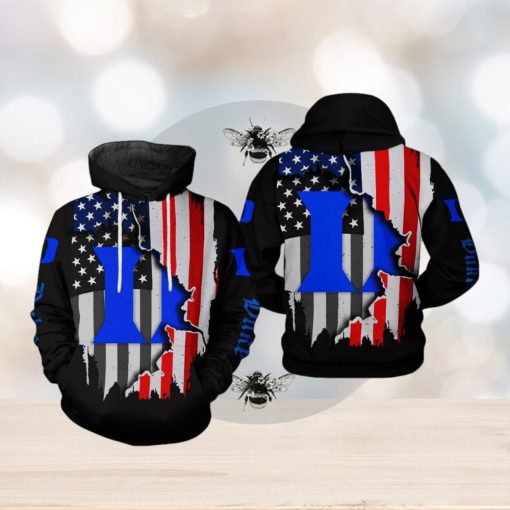 Duke Blue Devils NCAA US Flag 3D Printed Hoodie