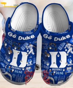 Duke Blue Devils Ncaa Sport Baseball Crocs Shoes