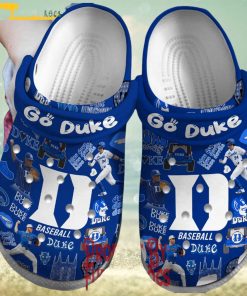 Duke Blue Devils Ncaa Sport Baseball Crocs Shoes