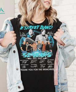E Street Band Rip Danny Federici And Clarence Clemons 52 Years 1972 2024 Thank You For The Memories Signatures Shirt