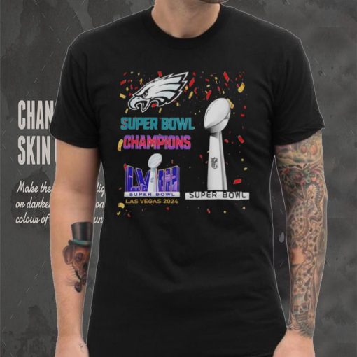 Eagles Super Bowl Champions LVIII Las Vegas 2024 Shirt