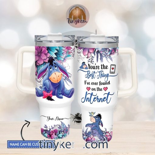 Eeyore Customized 40 Oz Tumbler You Are The Best Thing I Found On Internet