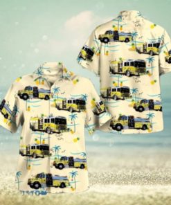 Efland, North Carolina, Efland Fire Department Hawaiian Shirt 3D Short Sleeve Shirt