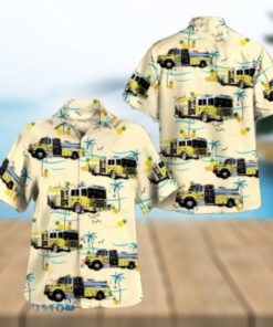 Efland, North Carolina, Efland Fire Department Hawaiian Shirt 3D Short Sleeve Shirt