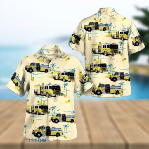 Efland, North Carolina, Efland Fire Department Hawaiian Shirt 3D Short Sleeve Shirt