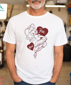 El ray artist cowgirl yee haw T shirt