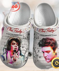Elvis Presley Valentine Fan Crocs Clogs
