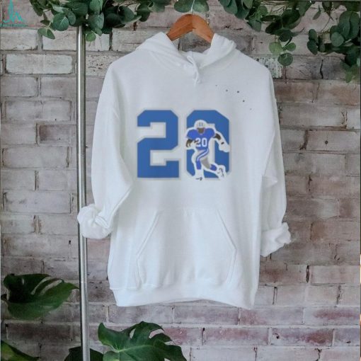 Eminem Barry Sanders 20 Lions shirt